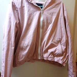 Pink crop jacket